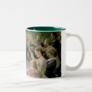 Caneca De Café Em Dois Tons Quadril anca Hurrah! O partido dos artistas em