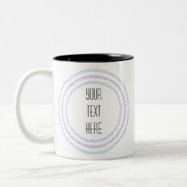 Caneca De Café Em Dois Tons Quadro Artístico Crie Sua Própria Toca De Café De 