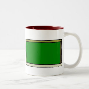 Caneca De Café Em Dois Tons Quadro negro