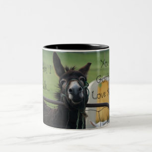 Caneca De Café Em Dois Tons Quando eu sorrir