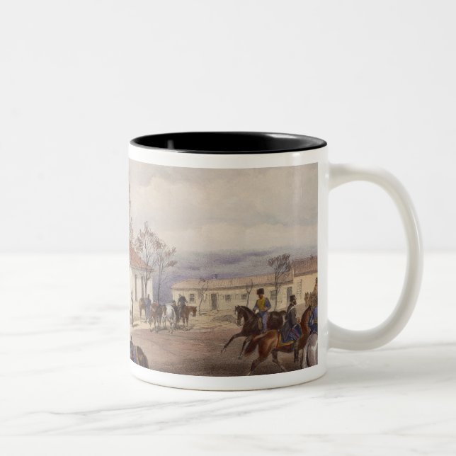 Caneca De Café Em Dois Tons Quartos principais do senhor Raglan em Khutur (Direita)