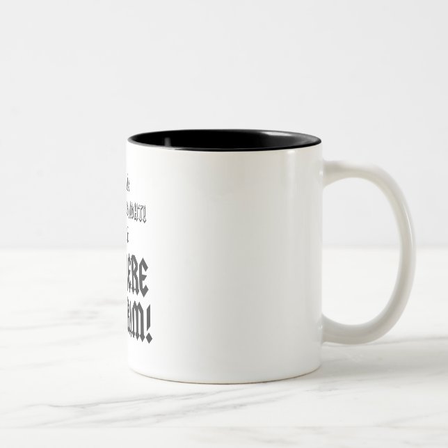 Caneca De Café Em Dois Tons que haja purificação (Direita)