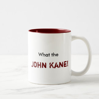 Caneca De Café Em Dois Tons Que, John Kane!