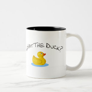 Caneca De Café Em Dois Tons Que o pato