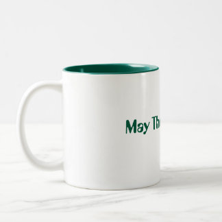 Caneca De Café Em Dois Tons Que o Senhor Abra fertilidade grávida religiosa 