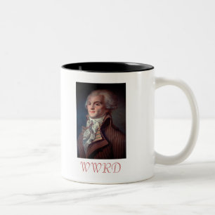 Caneca De Café Em Dois Tons Que Robespierre faria?