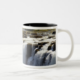 Caneca De Café Em Dois Tons Quedas Victoria, Rio Zambeze, Zâmbia. 2