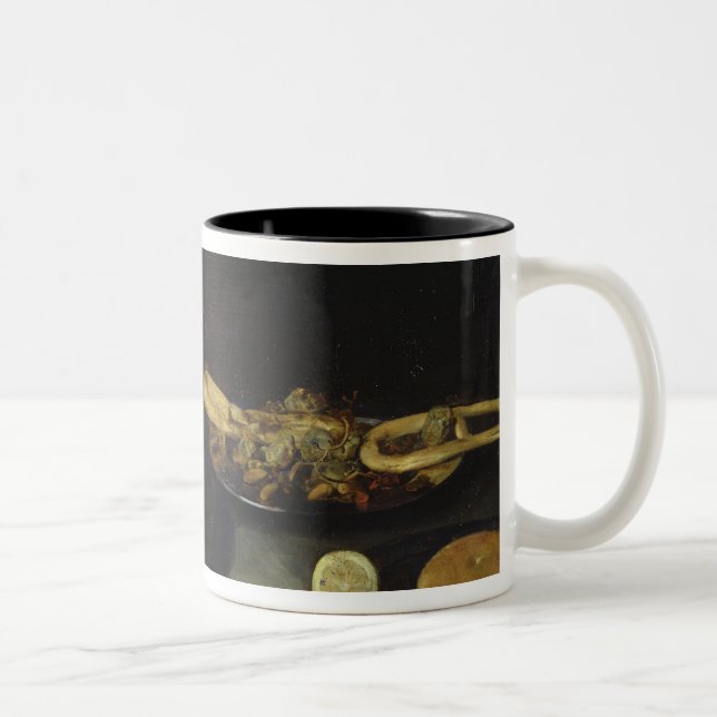Caneca De Café Em Dois Tons Queijo e sobremesa seca (Direita)
