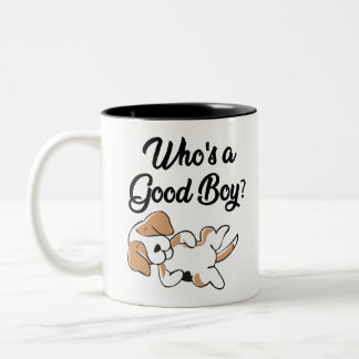 Caneca De Café Em Dois Tons Quem é um bom rapaz?