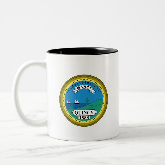 Caneca De Café Em Dois Tons Quincy MÃE Mug (Esquerda)