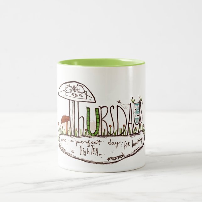 Caneca De Café Em Dois Tons Quinta-feira (Centro)