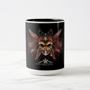 Caneca De Café Em Dois Tons R. de H. Ripper do Halloween