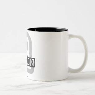 Caneca De Café Em Dois Tons R é para Ramon