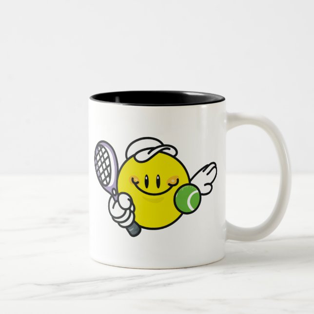 Caneca De Café Em Dois Tons Racquetball (Direita)
