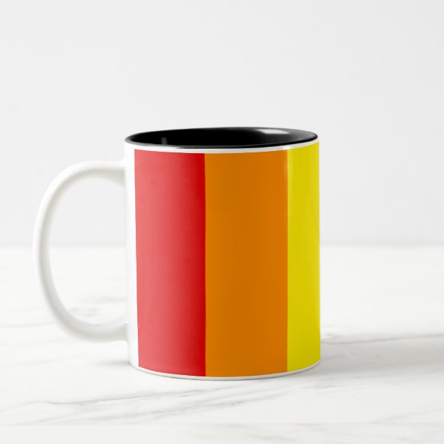 Caneca De Café Em Dois Tons Rainbow Pride (Esquerda)