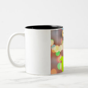 Caneca De Café Em Dois Tons Rainha Dançante.