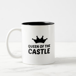 CANECA DE CAFÉ EM DOIS TONS RAINHA DO CASTELO