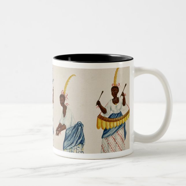 Caneca De Café Em Dois Tons Rainha e sua série (Direita)