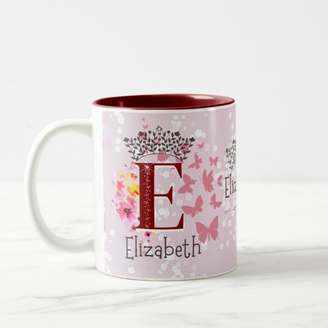 Caneca De Café Em Dois Tons Rainha Mug I da Rainha Personalizada (Esquerda)