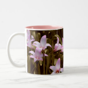 Caneca De Café Em Dois Tons rainlilies 2