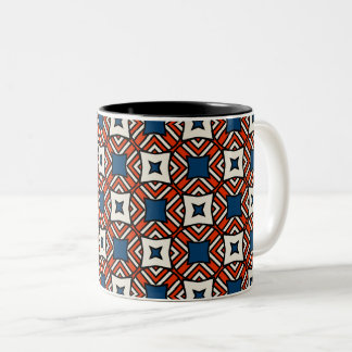 Caneca De Café Em Dois Tons Ramificação Oeste