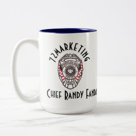 Caneca De Café Em Dois Tons Randy principal Fandal 72marketing dois tonifica o