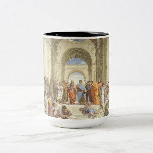 Caneca De Café Em Dois Tons Raphael - Escola de Atenas