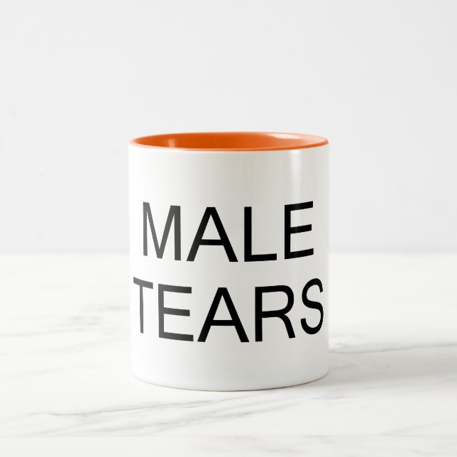 Caneca De Café Em Dois Tons Rasgos masculinos (Centro)