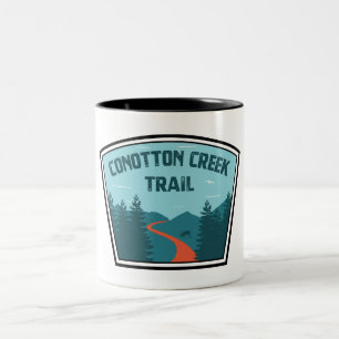 Caneca De Café Em Dois Tons  Rastreamento de Conotton Creek