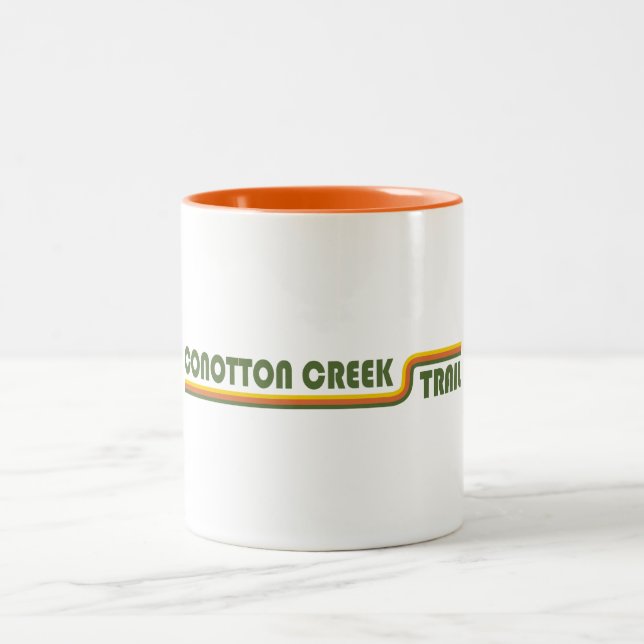 Caneca De Café Em Dois Tons Rastreamento de Conotton Creek (Centro)