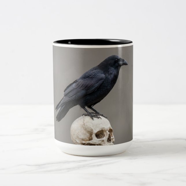 Caneca De Café Em Dois Tons Raven (Centro)
