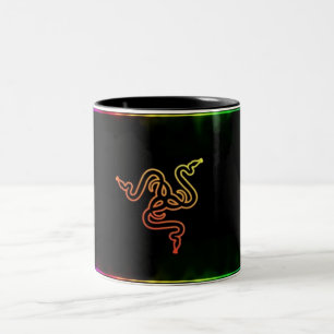 Caneca De Café Em Dois Tons Razer Rainbow Mug