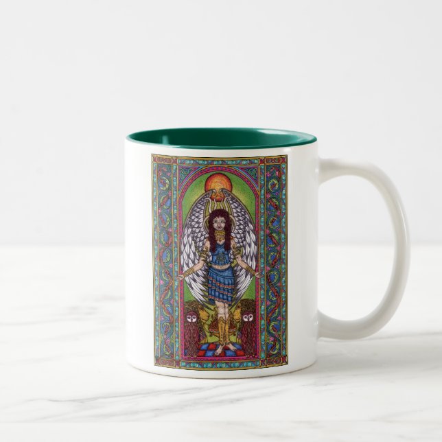 Caneca De Café Em Dois Tons Rb 001, Lilith de Lilith (o Maidern escuro) (Direita)