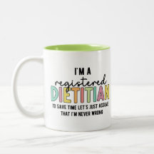 RD Dietitiana Registrada Nunca Dons Engraçados Err