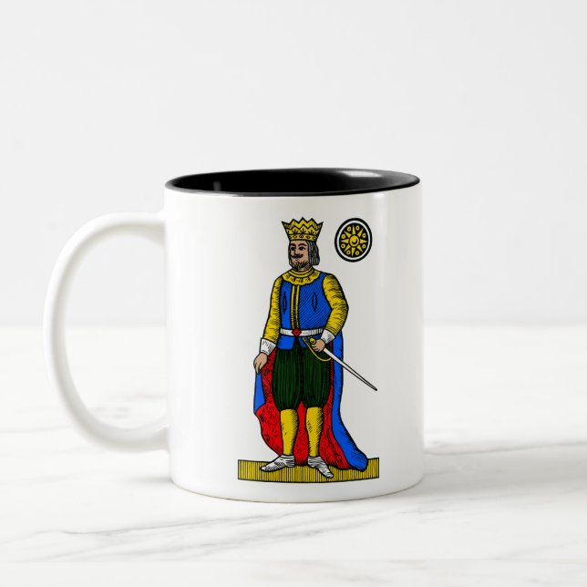 Caneca De Café Em Dois Tons Re di denari (Esquerda)