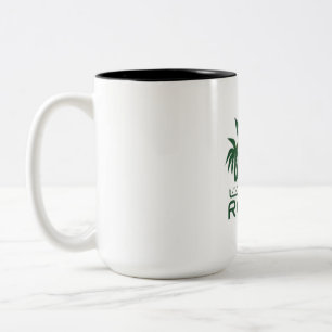 Caneca De Café Em Dois Tons RE:GEN - Reparando o Futuro da nossa Terra