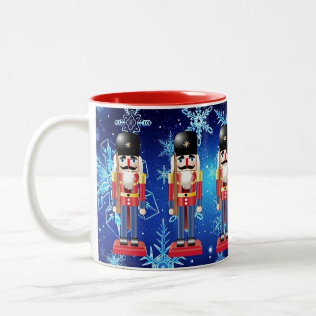 CANECA DE CAFÉ EM DOIS TONS RECOLHA DE NATAL DE SUZANNE ELIZABETH (Esquerda)