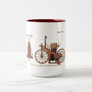 Caneca De Café Em Dois Tons "Recordações