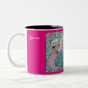 Caneca De Café Em Dois Tons Recordações