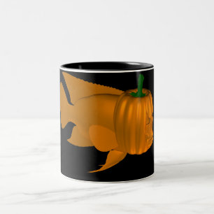 Caneca De Café Em Dois Tons Red Devil Cichlid