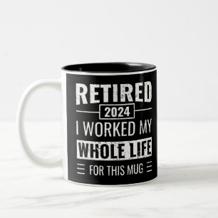 Caneca De Café Em Dois Tons Reforma 2024 Presentes Engraçados Oficialmente Ref