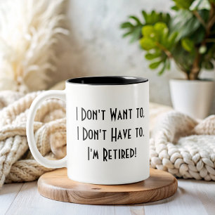 Caneca De Café Em Dois Tons reforma simples e engraçada
