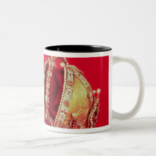 Caneca De Café Em Dois Tons Regalia da coroação de Rudolph II