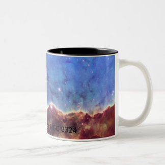 Caneca De Café Em Dois Tons Região de formação de estrelas NGC 3324