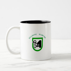 Caneca De Café Em Dois Tons Região Marche