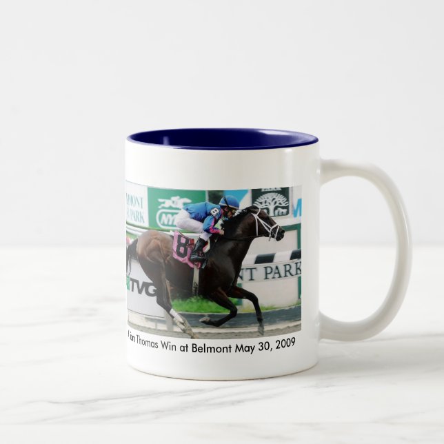 Caneca De Café Em Dois Tons Registro de William T. 5-30-09 (Direita)