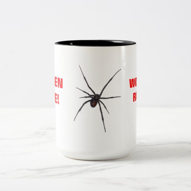 CANECA DE CAFÉ EM DOIS TONS REGRA DAS MULHERES! (Centro)