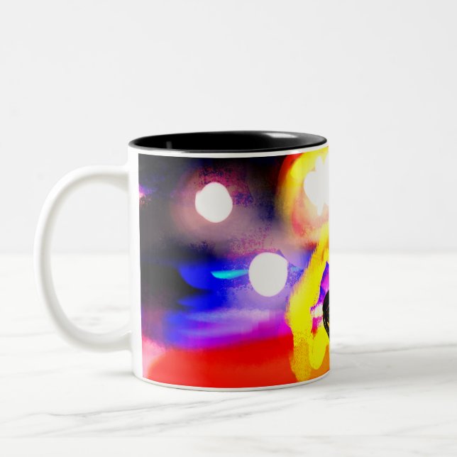 Caneca De Café Em Dois Tons Regra de Jesus (Esquerda)