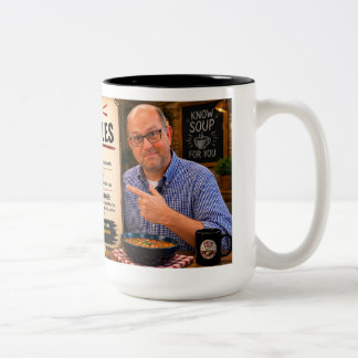 Caneca De Café Em Dois Tons Regras da Sopa do Ed KSFY