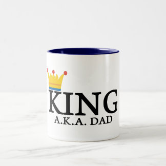 CANECA DE CAFÉ EM DOIS TONS REI A.K.A. PAI